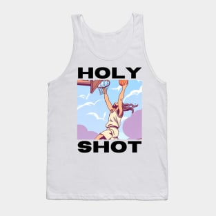 holy shot, Basketball Jesus Dunk Tank Top